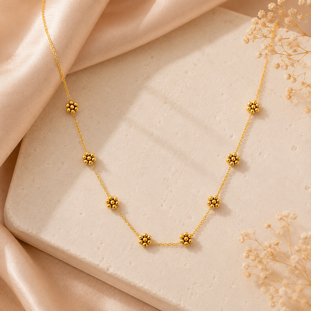 Golden Bloom Necklace