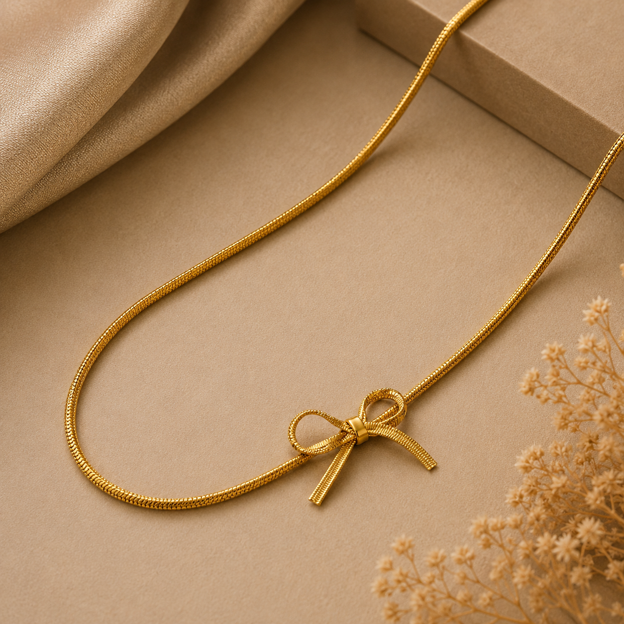 Luxe Bow Chain