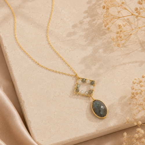 Mystic Labradorite Necklace