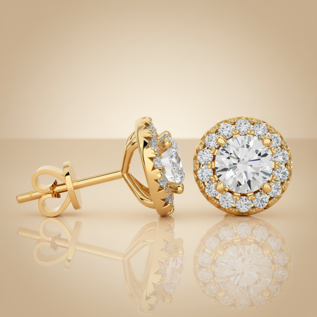 Golden Aura Moissanite